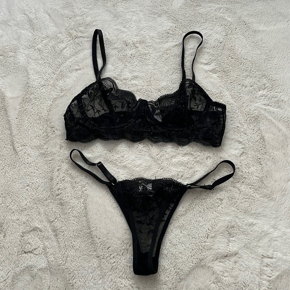Black Lingerie Set